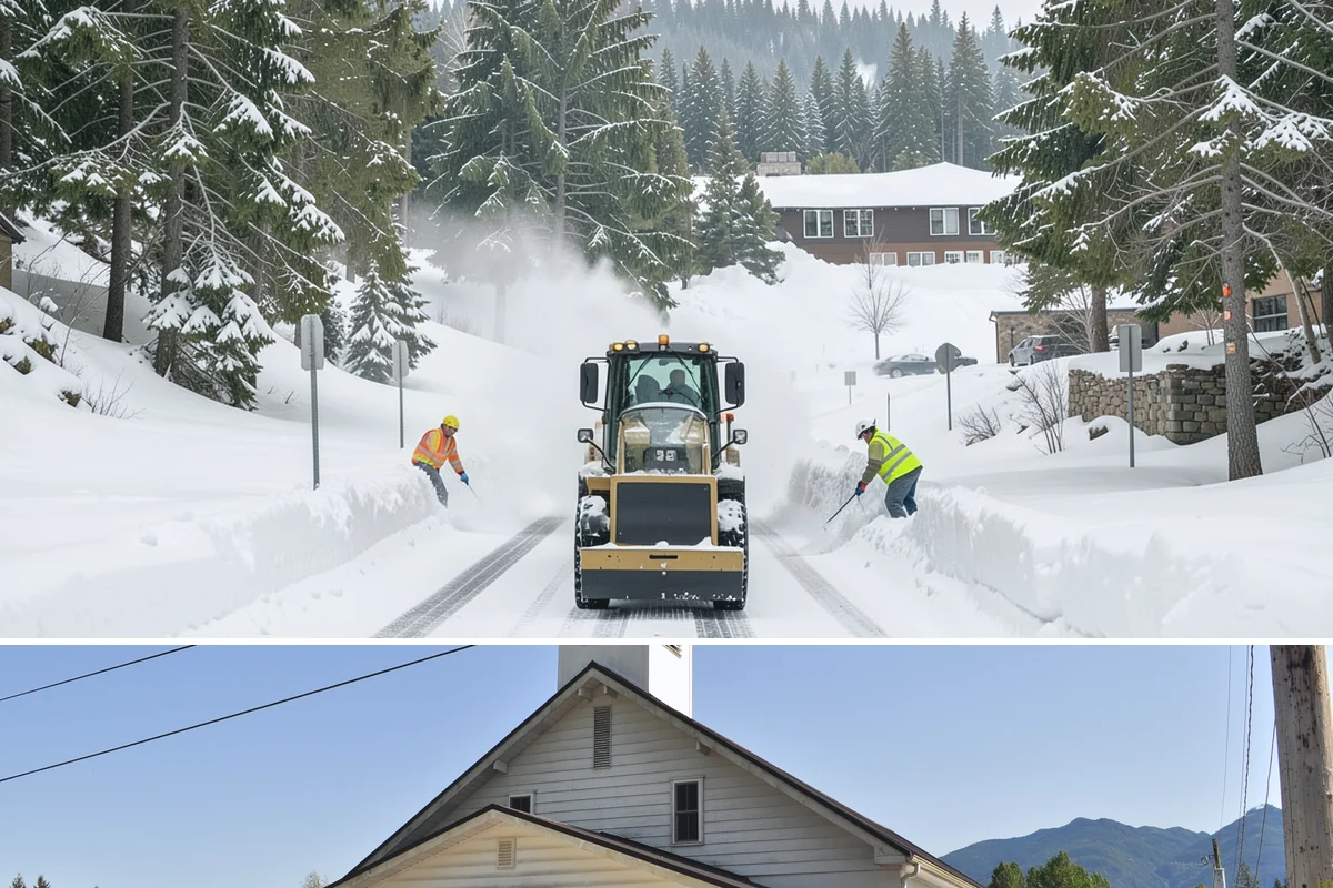 Event Snow Removal in Concrete, Skagit County, WA - Schedule event coverage as soon as your date is set so crews can be reserved for that exact window during the...