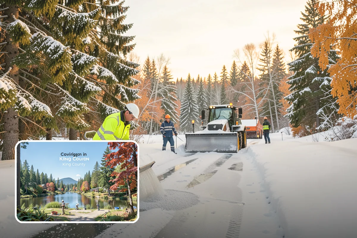 Event Snow Removal in Covington, King County, WA - Timed clearing that matches your event schedule instead of a generic route