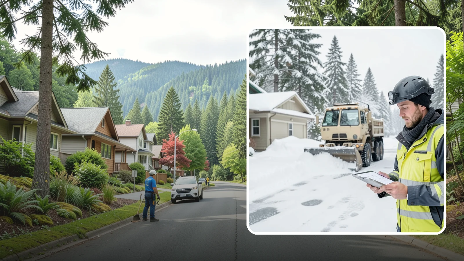 Event Snow Removal in Darrington, Snohomish County, WA - We clear parking, entrances, and walkways for weddings, conferences, and winter events across Western Washington so a sudden...