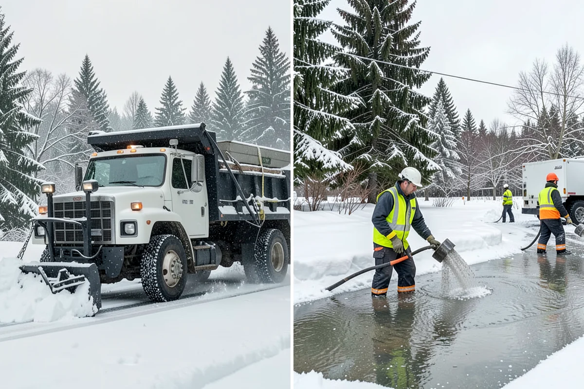 Event Snow Removal in DuPont, Pierce County, WA - Review your event date, arrival window, and venue layout