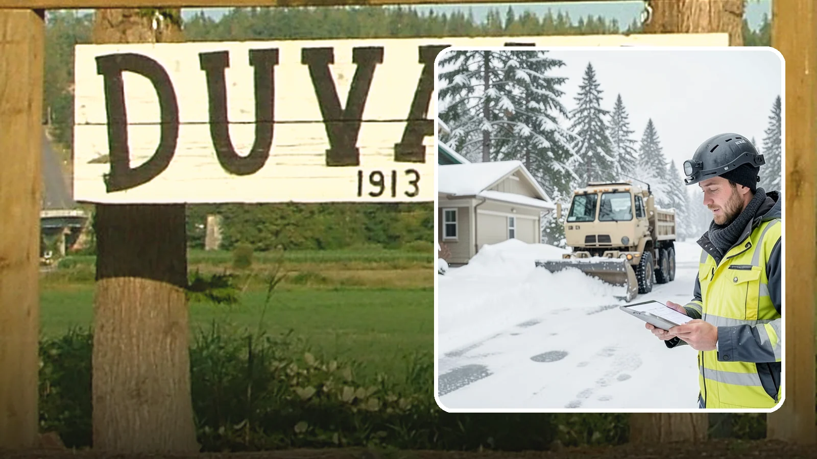 Event Snow Removal in Duvall, King County, WA - We clear parking, entrances, and walkways for weddings, conferences, and winter events across Western Washington so a sudden...