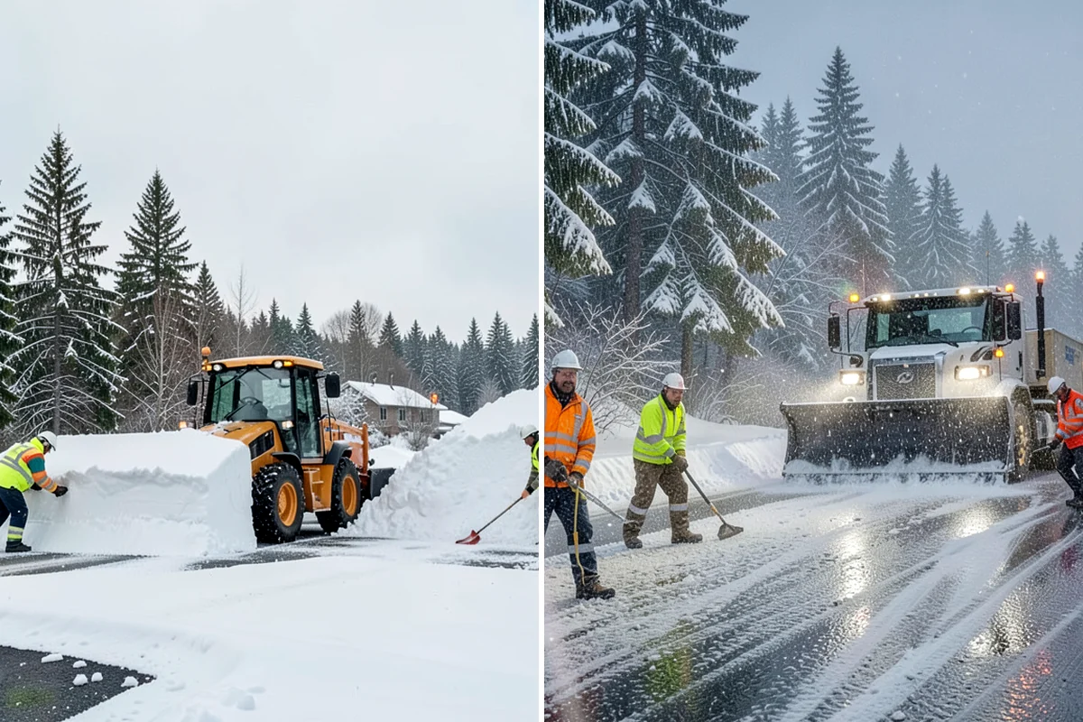 Event Snow Removal in Everett, Snohomish County, WA - Review your event date, arrival window, and venue layout