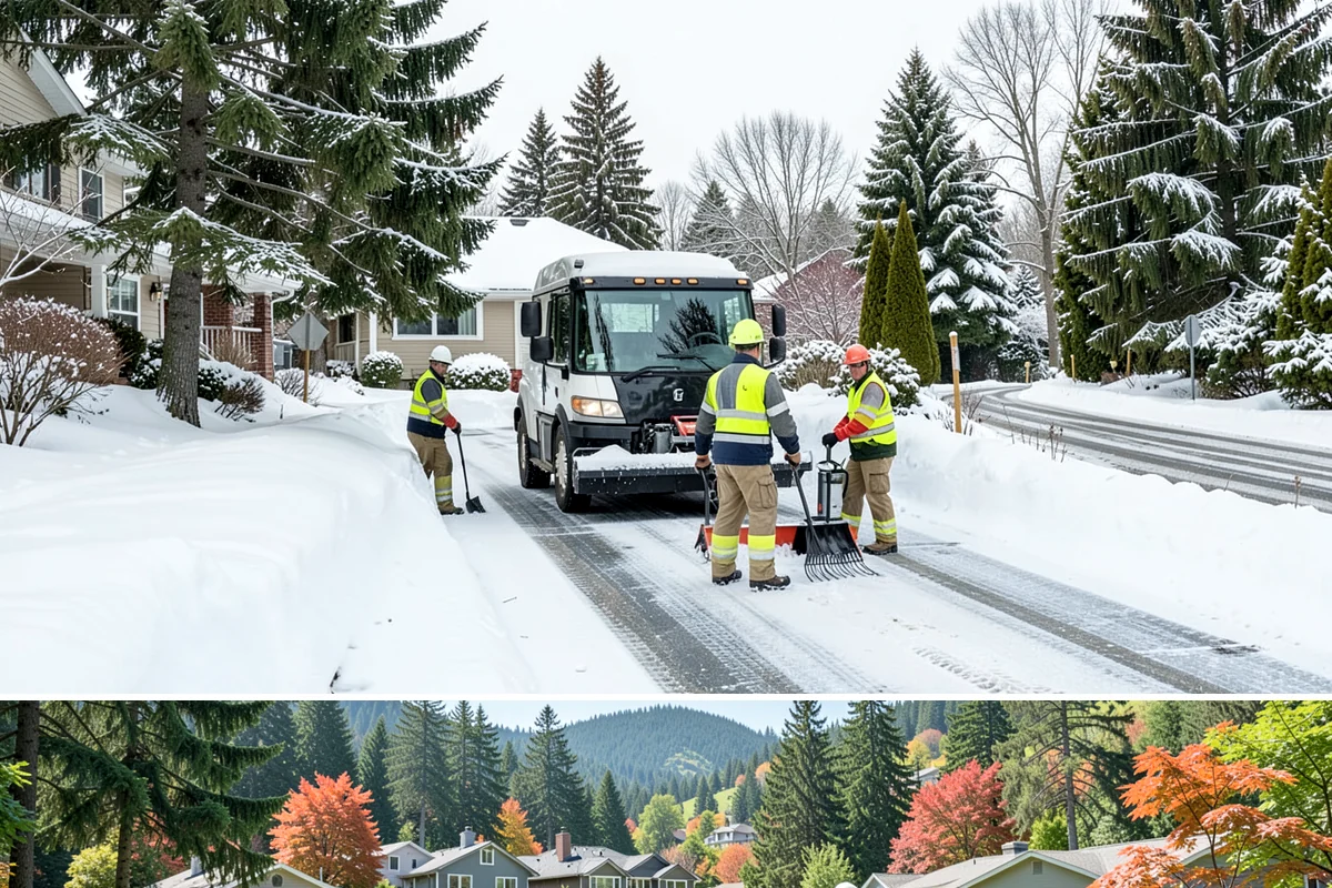 Event Snow Removal in Fircrest, Pierce County, WA - Schedule event coverage as soon as your date is set so crews can be reserved for that exact window during the...