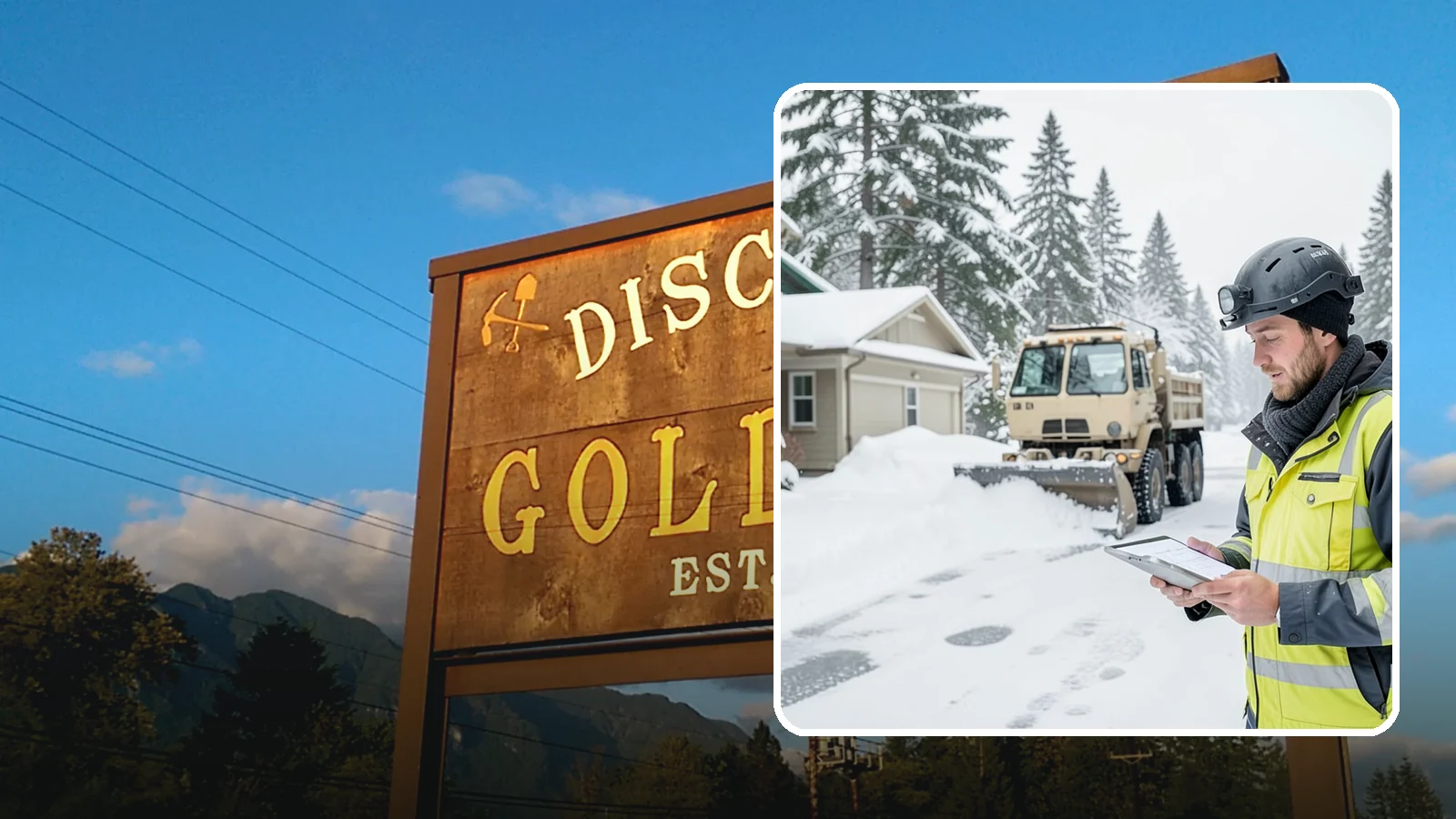 Event Snow Removal in Gold Bar, Snohomish County, WA - We clear parking, entrances, and walkways for weddings, conferences, and winter events across Western Washington so a sudden...