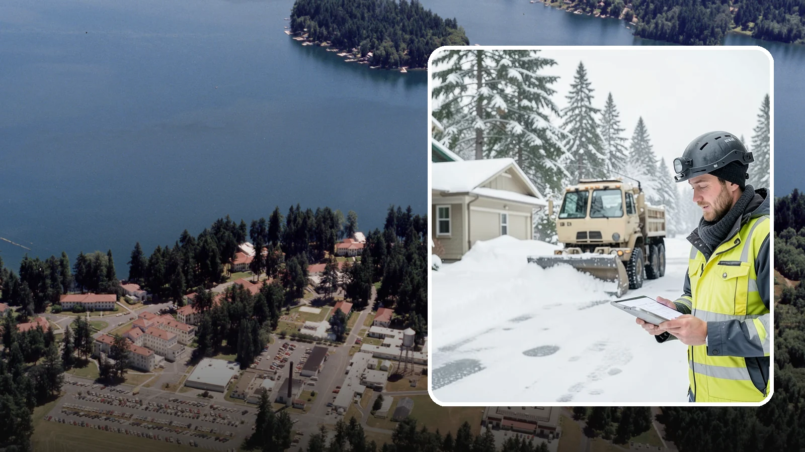 Event Snow Removal in Lakewood, Pierce County, WA - We clear parking, entrances, and walkways for weddings, conferences, and winter events across Western Washington so a sudden...