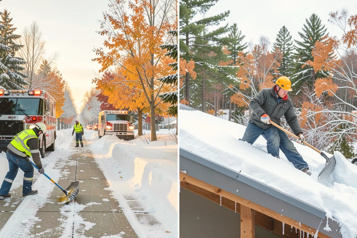 Event Snow Removal in Lynnwood, Snohomish County, WA - Review your event date, arrival window, and venue layout