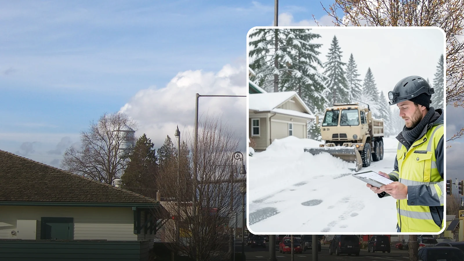 Event Snow Removal in Marysville, Snohomish County, WA - We clear parking, entrances, and walkways for weddings, conferences, and winter events across Western Washington so a sudden...
