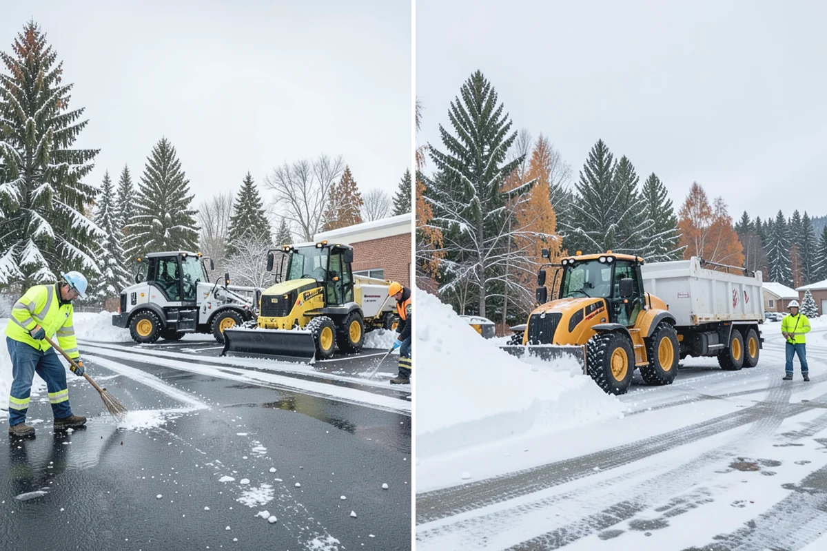 Event Snow Removal in Marysville, Snohomish County, WA - Review your event date, arrival window, and venue layout