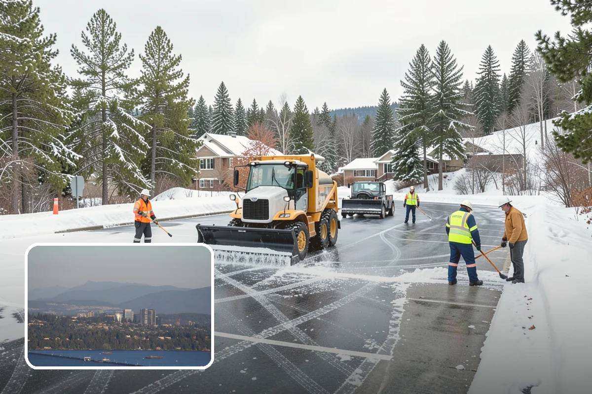 Event Snow Removal in Medina, King County, WA - Timed clearing that matches your event schedule instead of a generic route