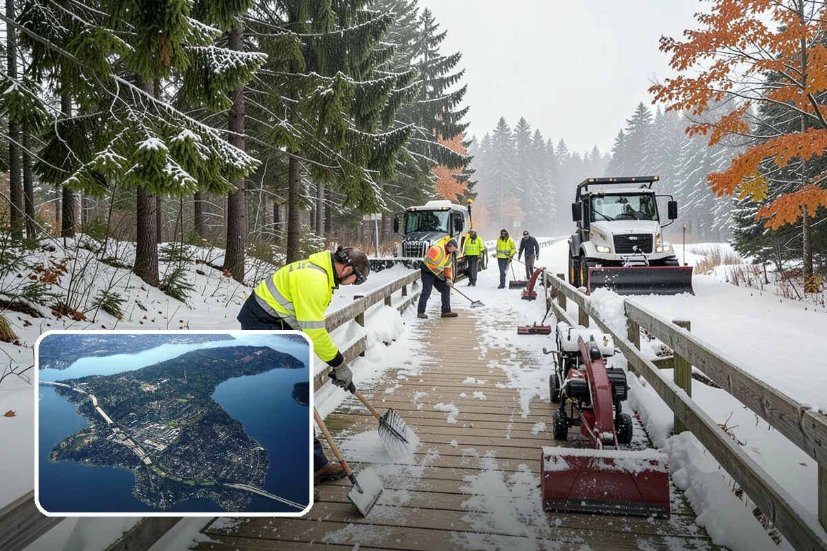 Event Snow Removal in Mercer Island, King County, WA - Timed clearing that matches your event schedule instead of a generic route