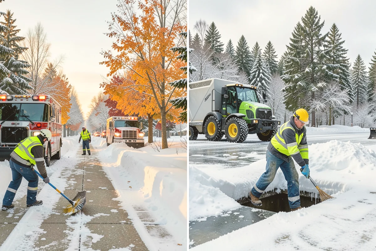 Event Snow Removal in Mount Vernon, Skagit County, WA - Review your event date, arrival window, and venue layout