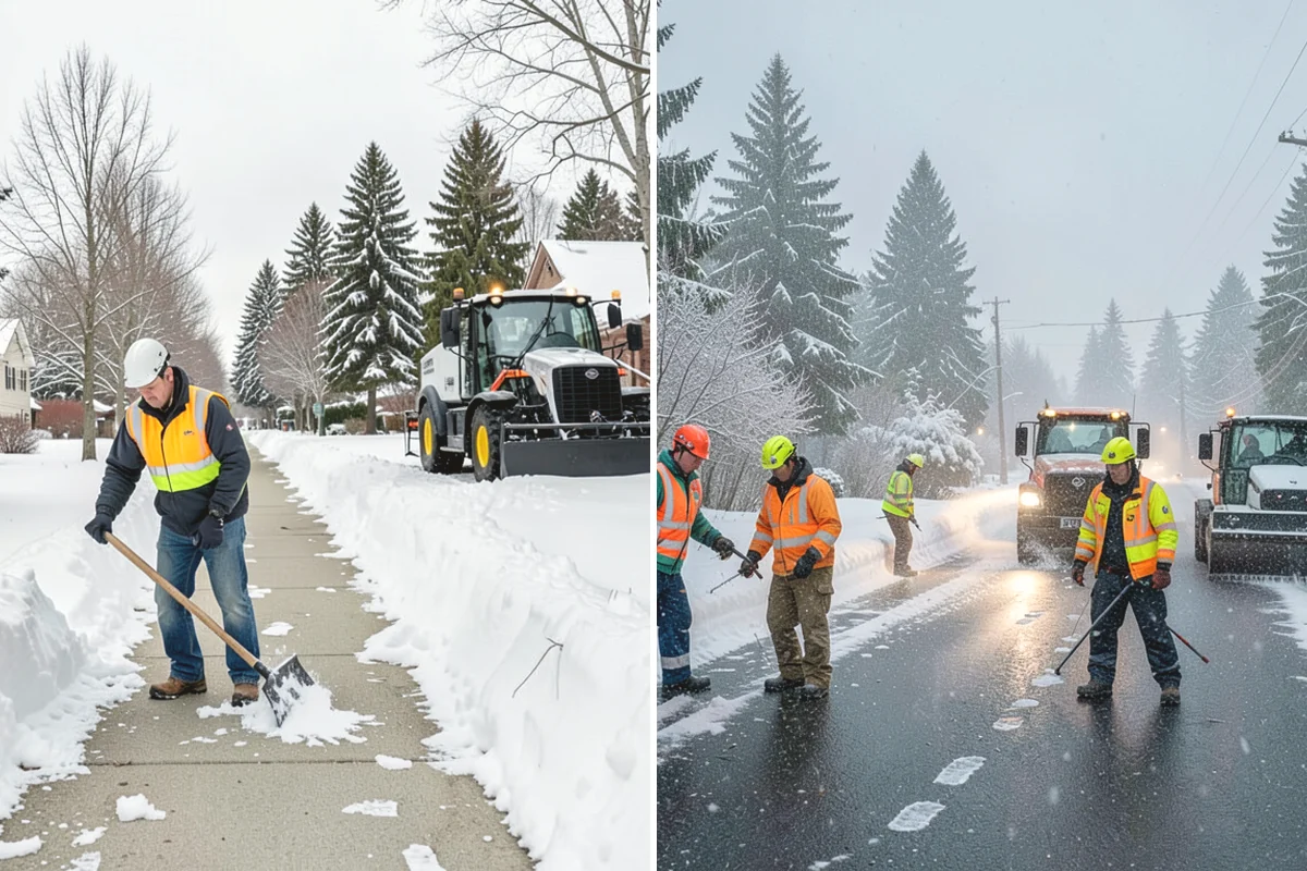 Event Snow Removal in Mukilteo, Snohomish County, WA - Review your event date, arrival window, and venue layout