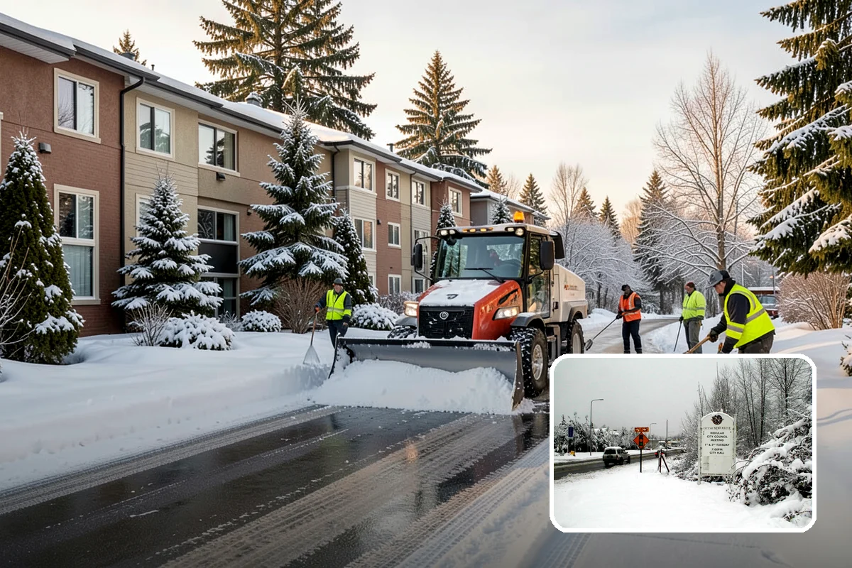 Event Snow Removal in Newcastle, King County, WA - Timed clearing that matches your event schedule instead of a generic route