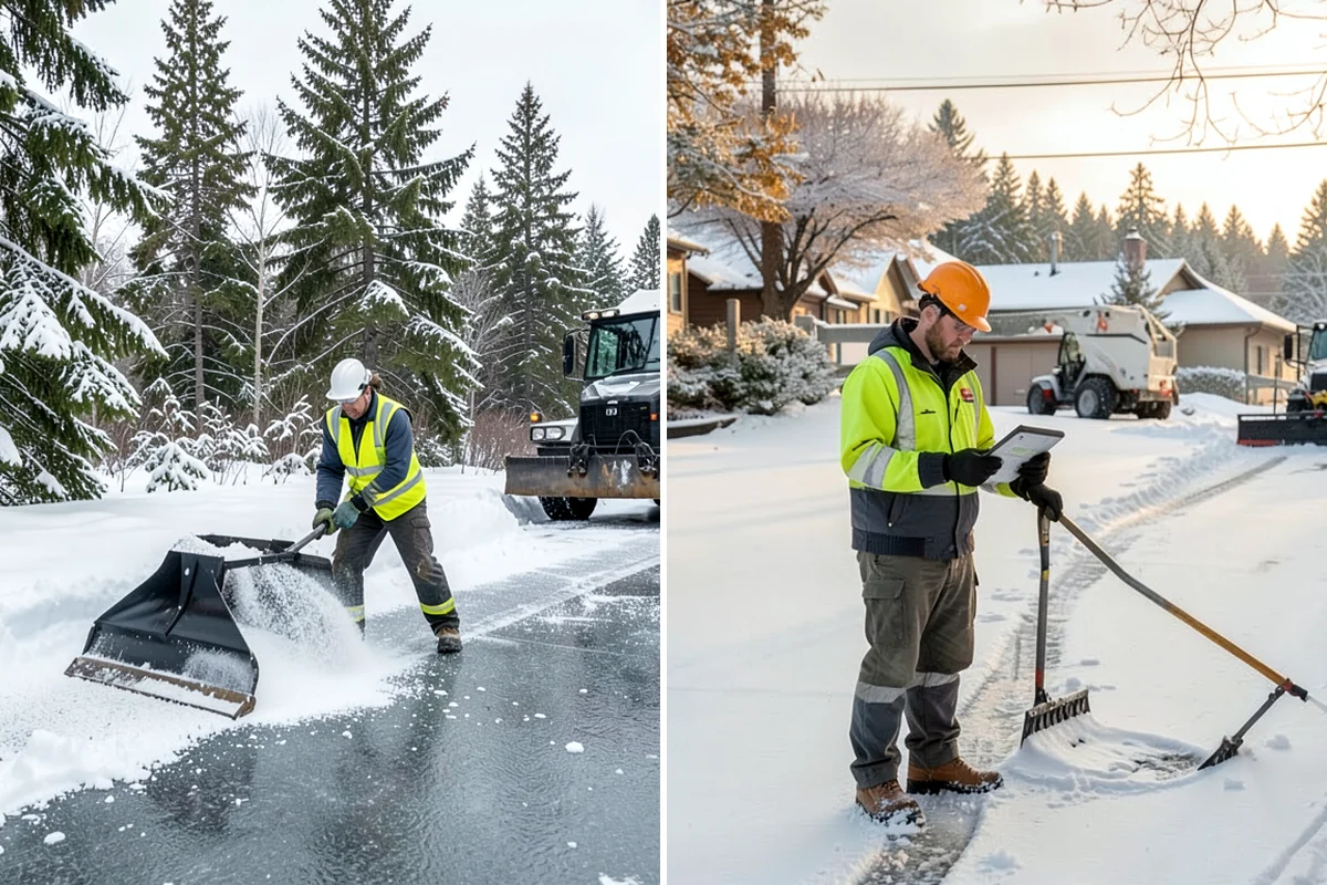 Event Snow Removal in Normandy Park, King County, WA - Review your event date, arrival window, and venue layout