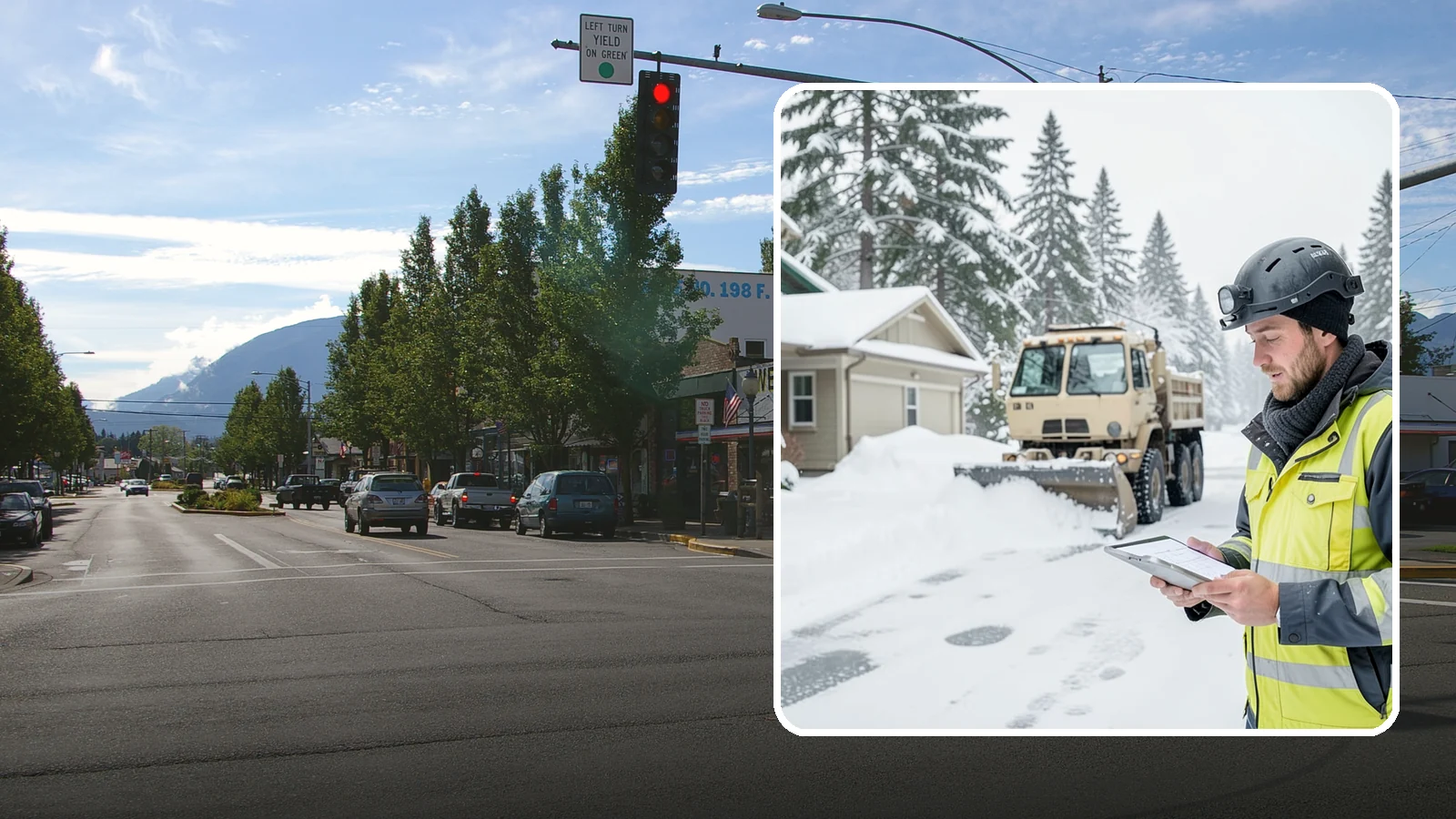 Event Snow Removal in North Bend, King County, WA - We clear parking, entrances, and walkways for weddings, conferences, and winter events across Western Washington so a sudden...