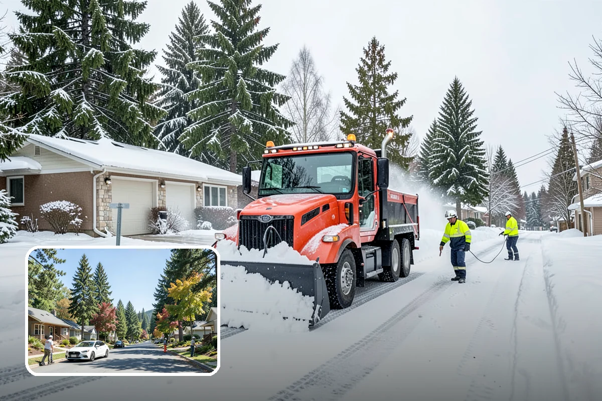 Event Snow Removal in Orting, Pierce County, WA - Timed clearing that matches your event schedule instead of a generic route