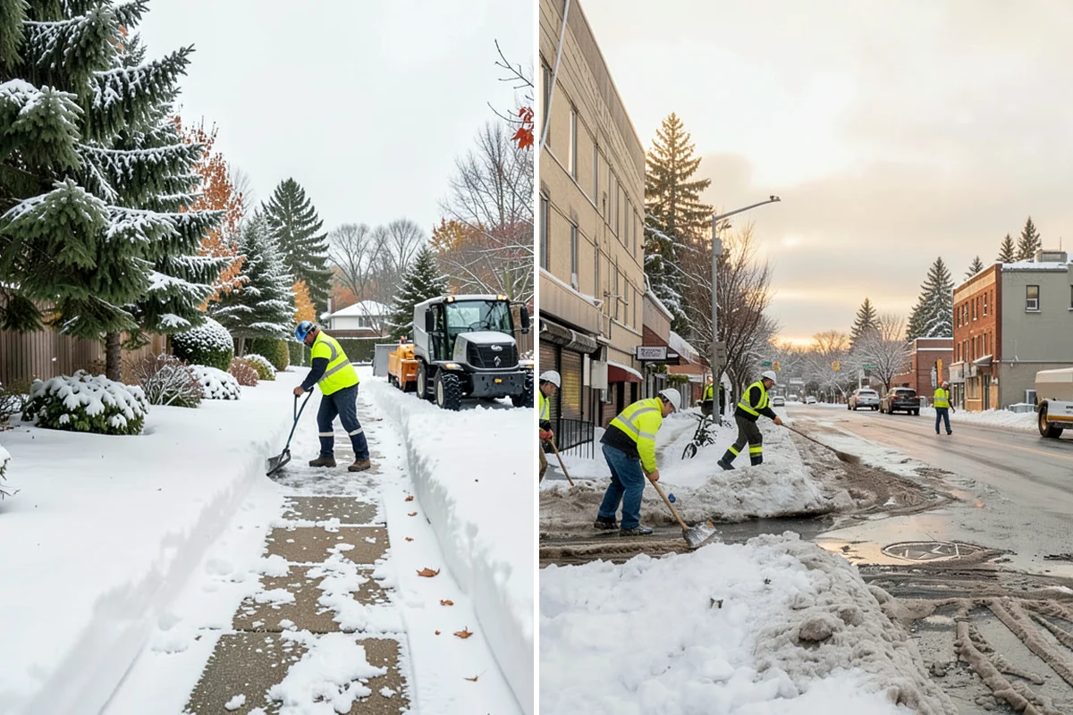 Event Snow Removal in Pacific, King County, WA - Review your event date, arrival window, and venue layout