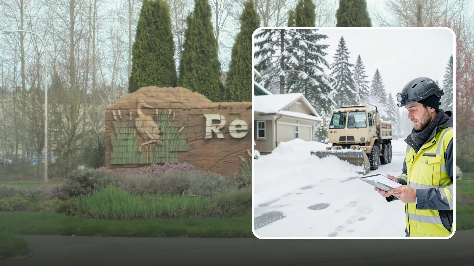 Event Snow Removal in Renton, King County, WA - We clear parking, entrances, and walkways for weddings, conferences, and winter events across Western Washington so a sudden...