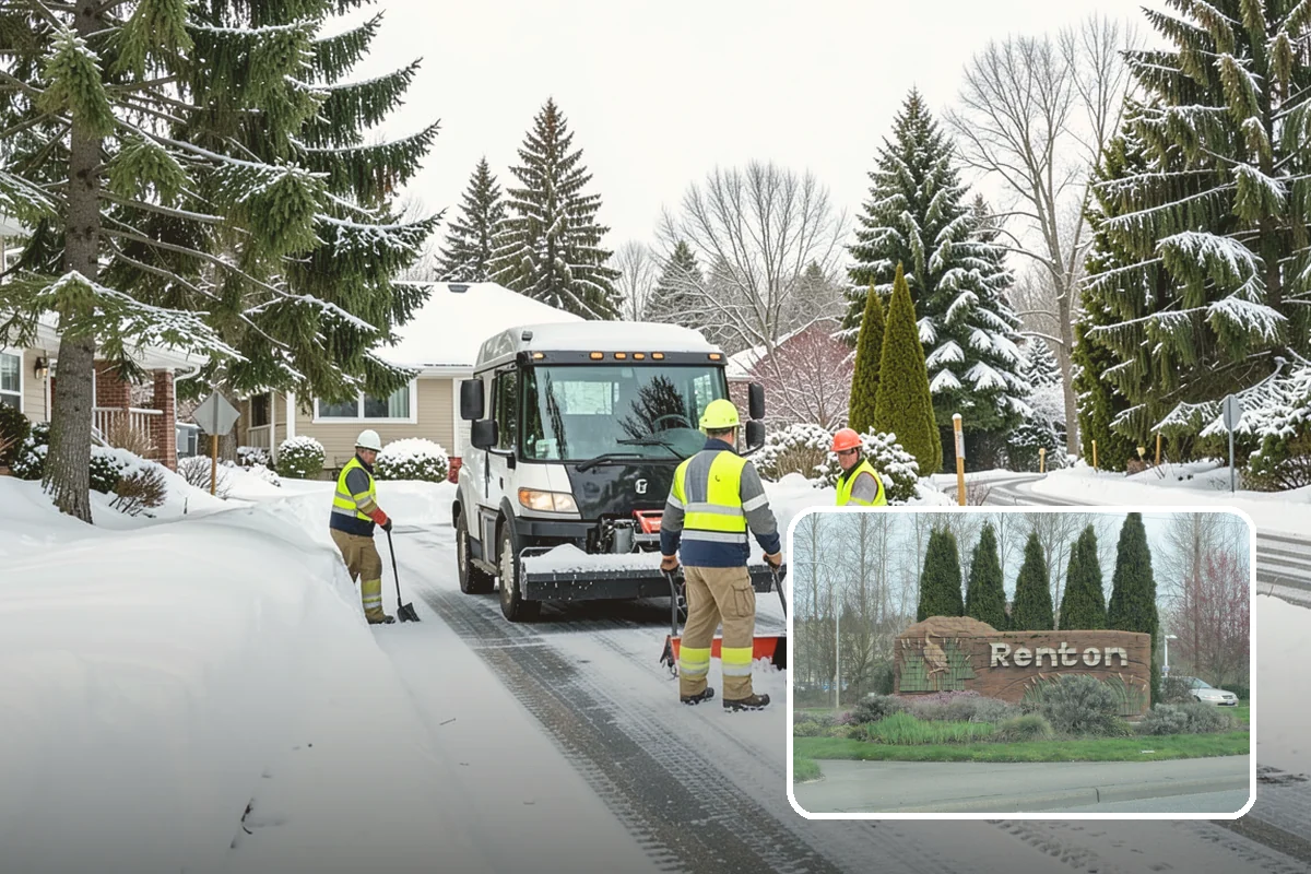 Event Snow Removal in Renton, King County, WA - Timed clearing that matches your event schedule instead of a generic route