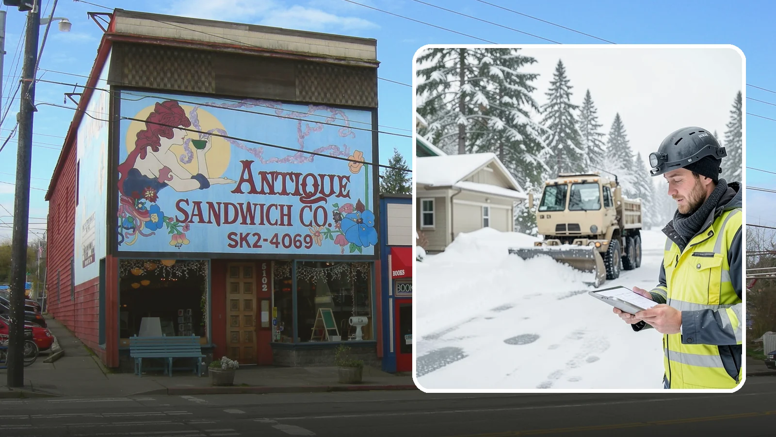 Event Snow Removal in Ruston, Pierce County, WA - We clear parking, entrances, and walkways for weddings, conferences, and winter events across Western Washington so a sudden...