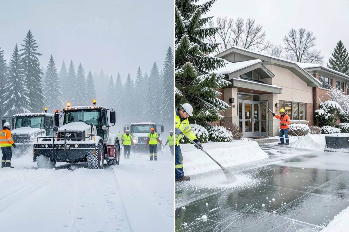 Event Snow Removal in SeaTac, King County, WA - Review your event date, arrival window, and venue layout