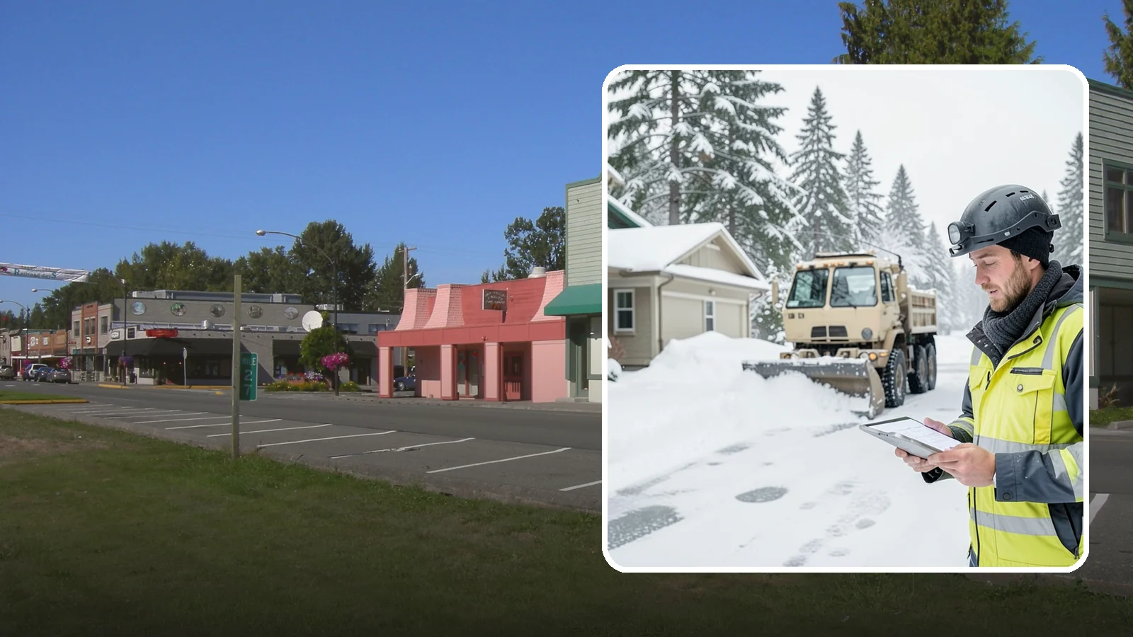 Event Snow Removal in Snoqualmie, King County, WA - We clear parking, entrances, and walkways for weddings, conferences, and winter events across Western Washington so a sudden...