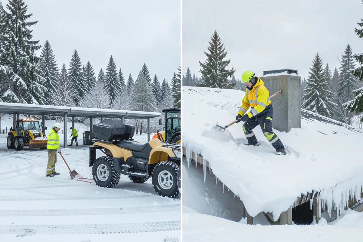 Event Snow Removal in Sumner, Pierce County, WA - Review your event date, arrival window, and venue layout