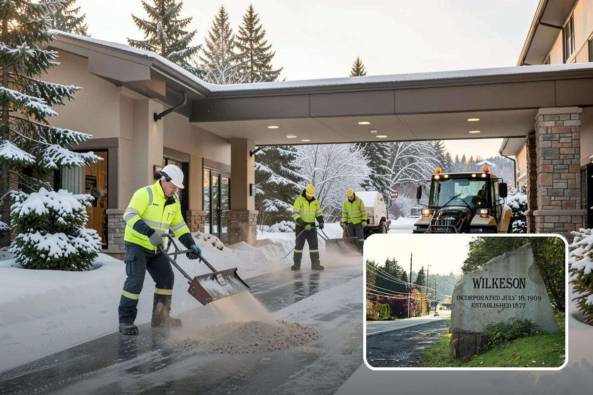 Event Snow Removal in Wilkeson, Pierce County, WA - Timed clearing that matches your event schedule instead of a generic route