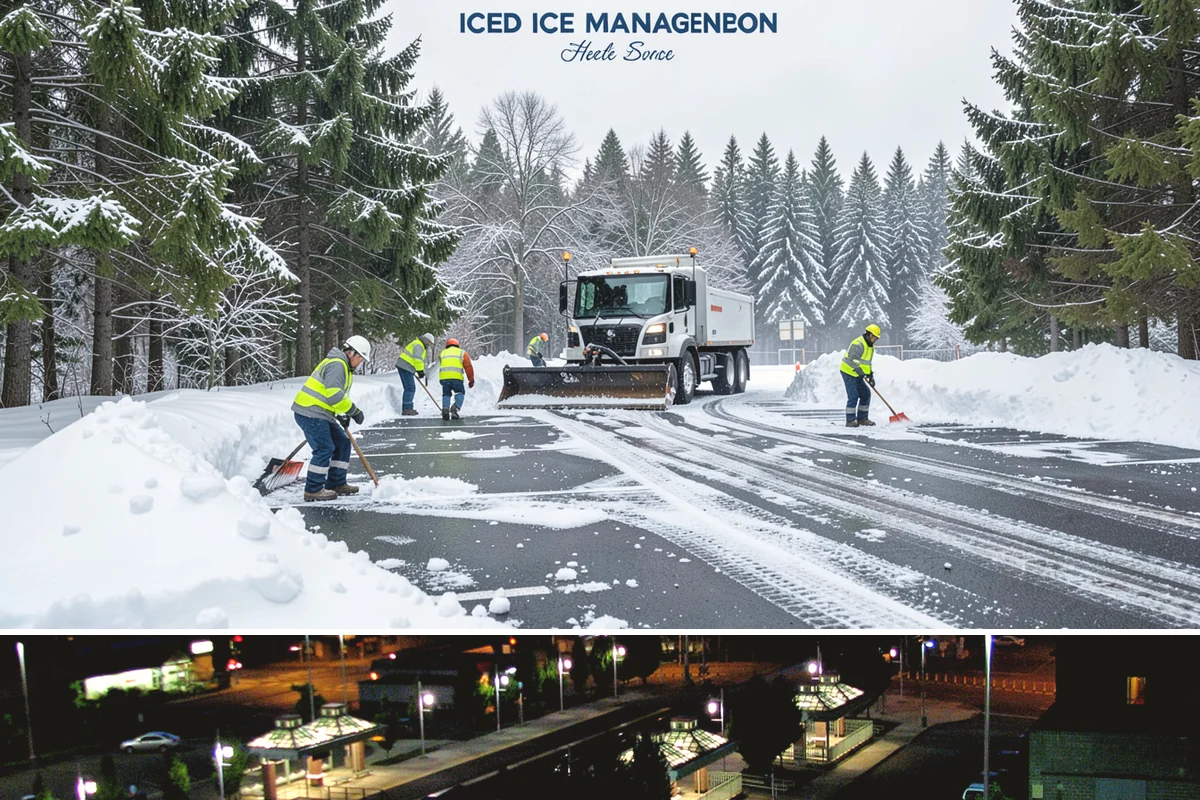 Fire Lane Clearing in Auburn, King County, WA - Fire lane maintenance is essential throughout the snow season, especially during storms from December to February.