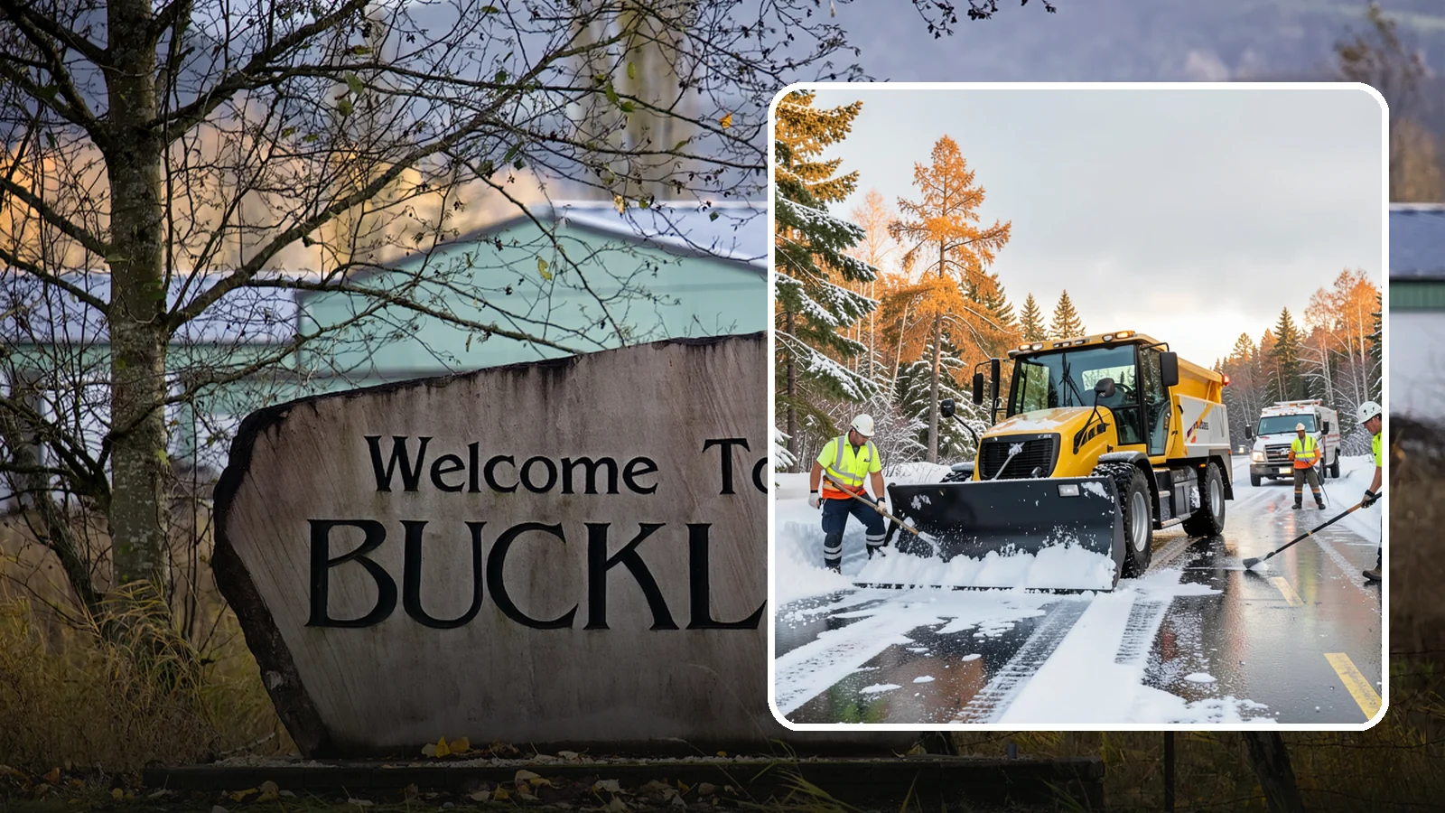 Fire Lane Clearing in Buckley, Pierce County, WA - We keep marked fire lanes clear during snow events so emergency vehicles always have unobstructed access.