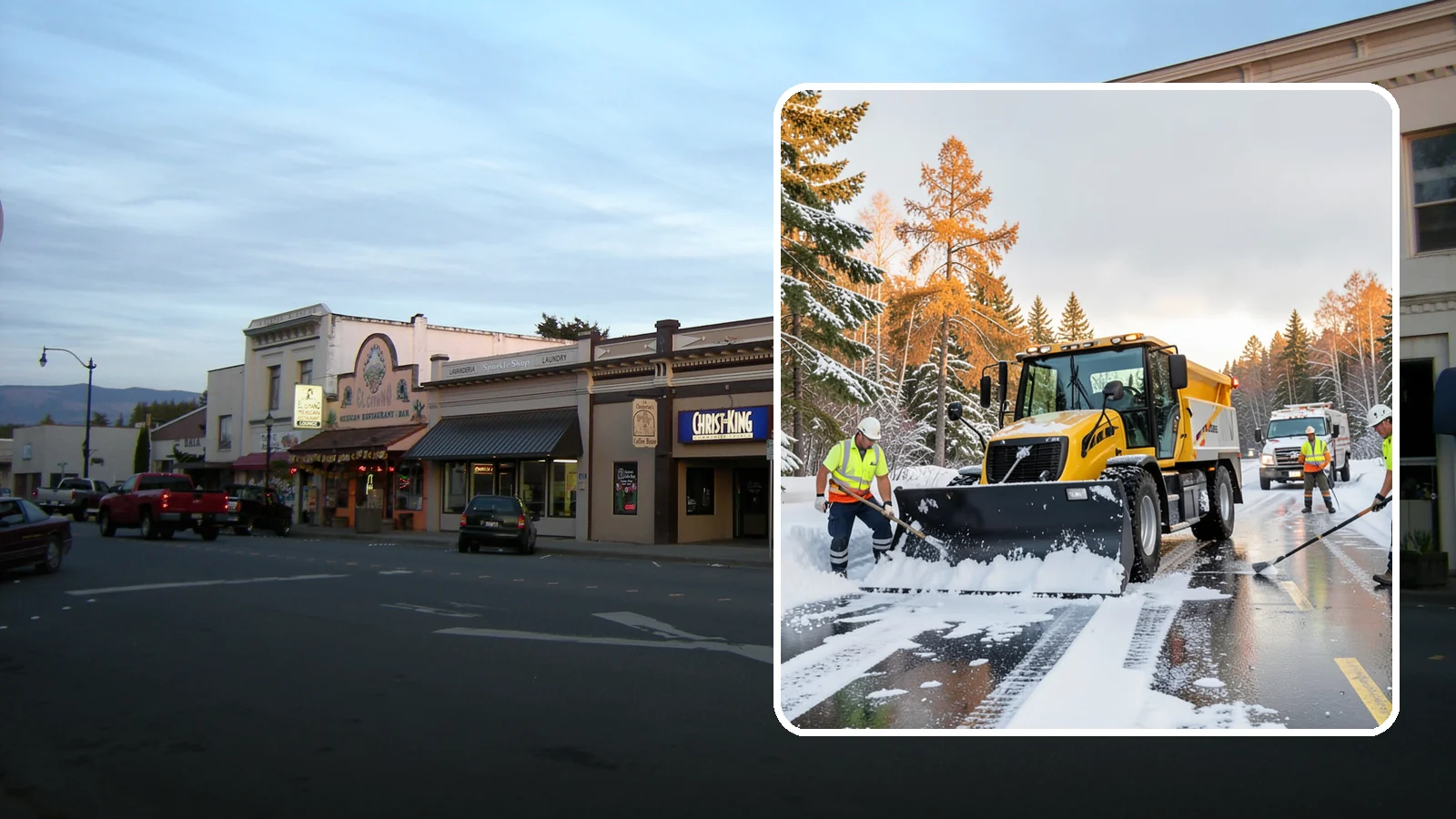 Fire Lane Clearing in Burlington, Skagit County, WA - We keep marked fire lanes clear during snow events so emergency vehicles always have unobstructed access.