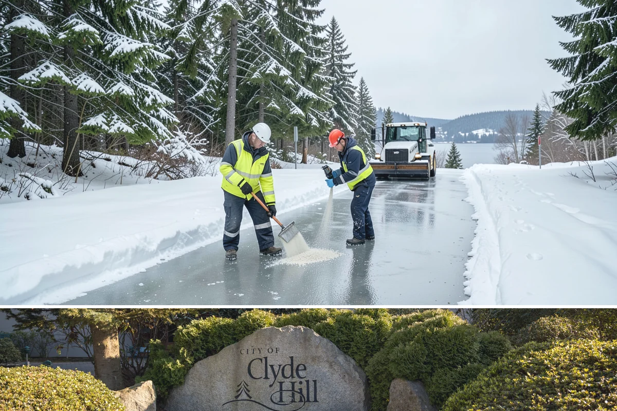 Fire Lane Clearing in Clyde Hill, King County, WA - Fire lane maintenance is essential throughout the snow season, especially during storms from December to February.
