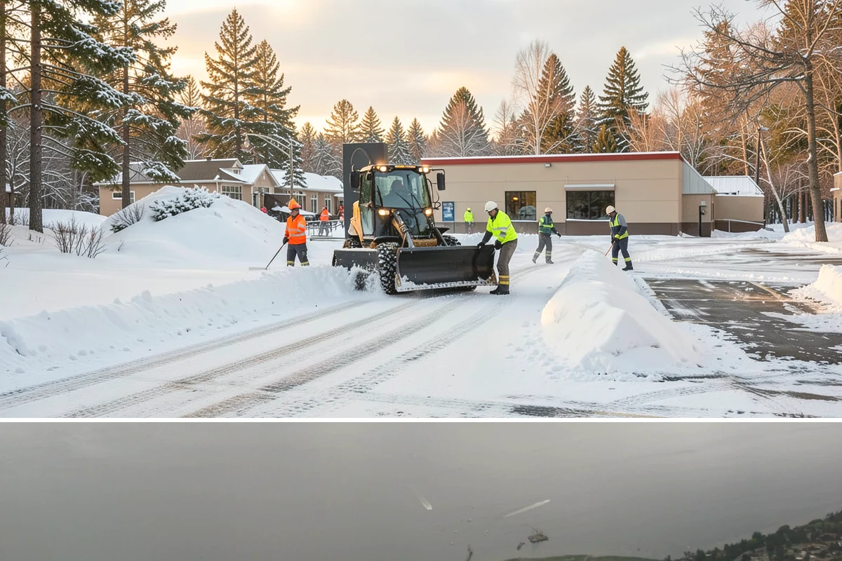 Fire Lane Clearing in Des Moines, King County, WA - Fire lane maintenance is essential throughout the snow season, especially during storms from December to February.