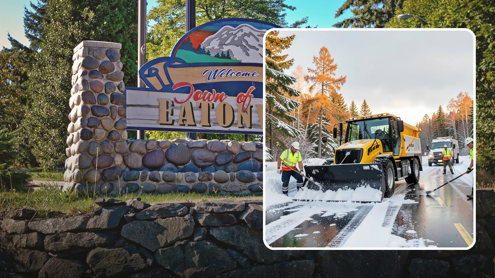 Fire Lane Clearing in Eatonville, Pierce County, WA - We keep marked fire lanes clear during snow events so emergency vehicles always have unobstructed access.