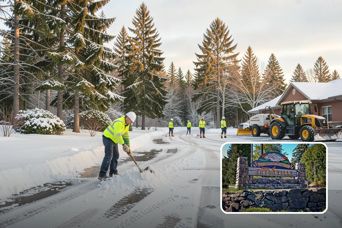 Fire Lane Clearing in Eatonville, Pierce County, WA - Fire lanes kept clear to full required width