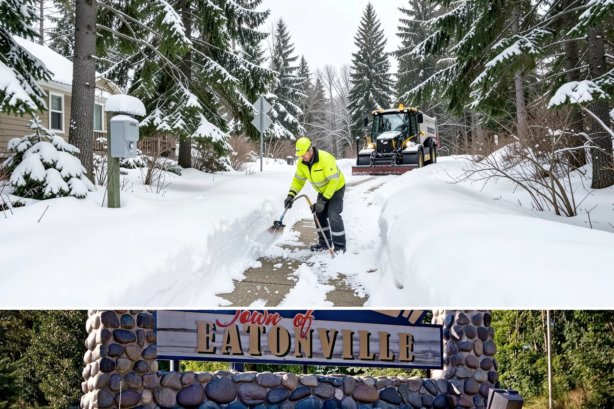 Fire Lane Clearing in Eatonville, Pierce County, WA - Fire lane maintenance is essential throughout the snow season, especially during storms from December to February.