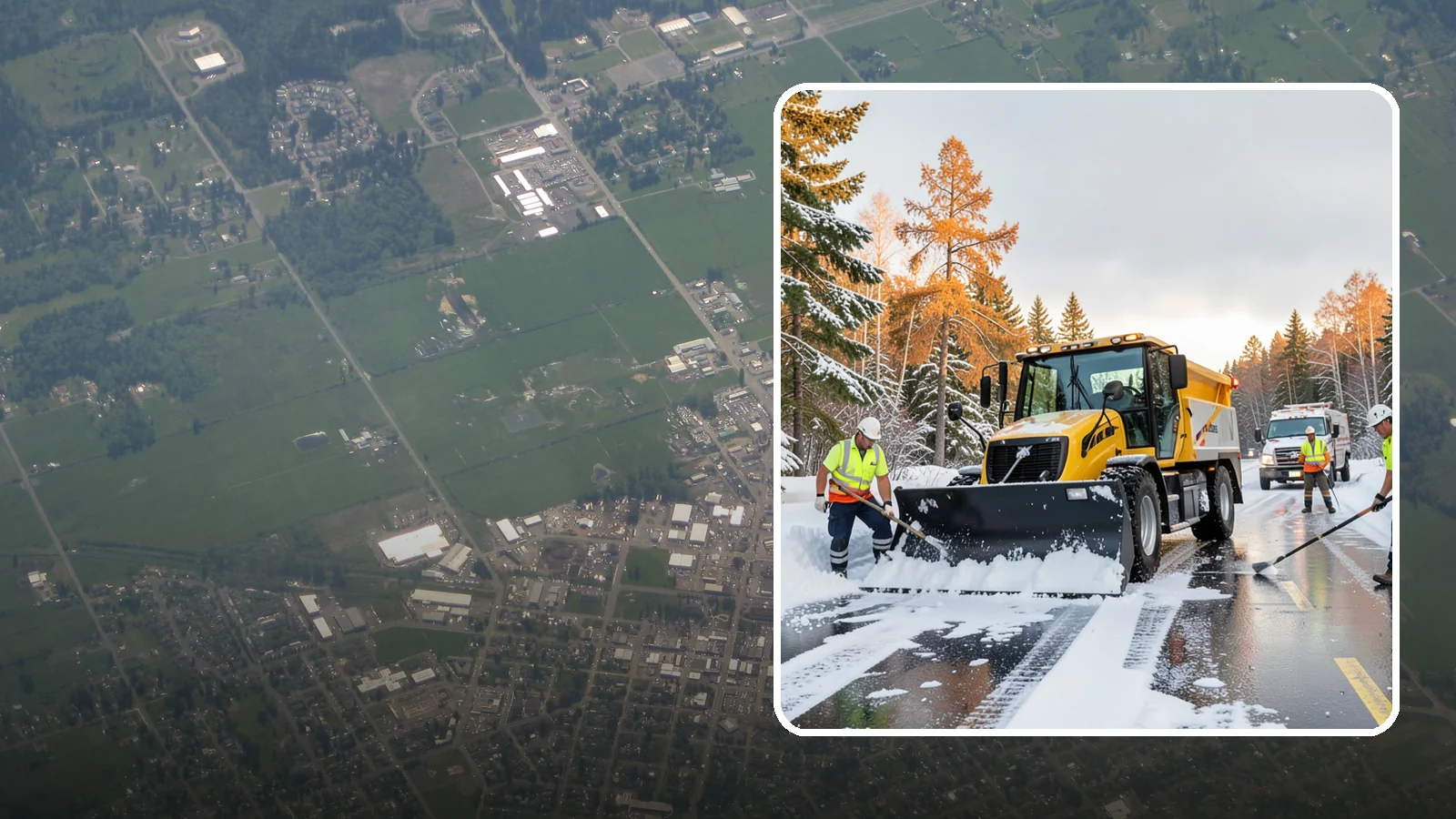Fire Lane Clearing in Enumclaw, King County, WA - We keep marked fire lanes clear during snow events so emergency vehicles always have unobstructed access.