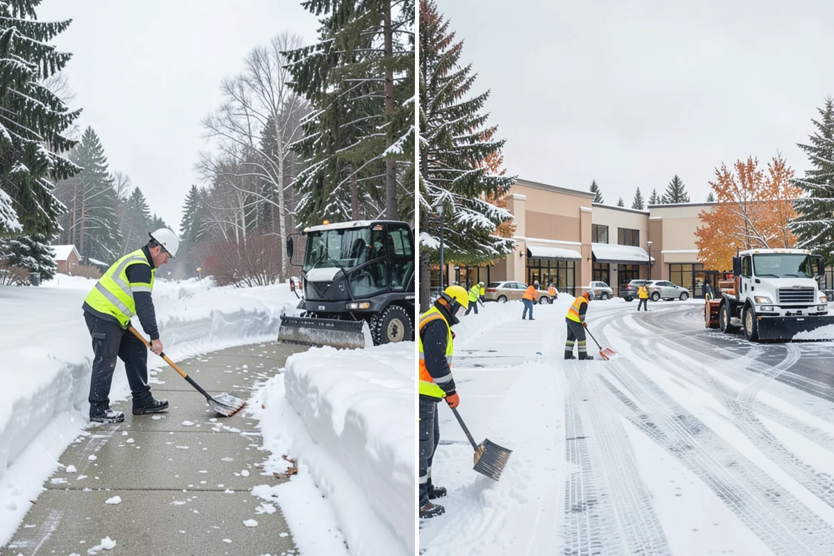 Fire Lane Clearing in Hamilton, Skagit County, WA - Map marked fire lanes and their required widths