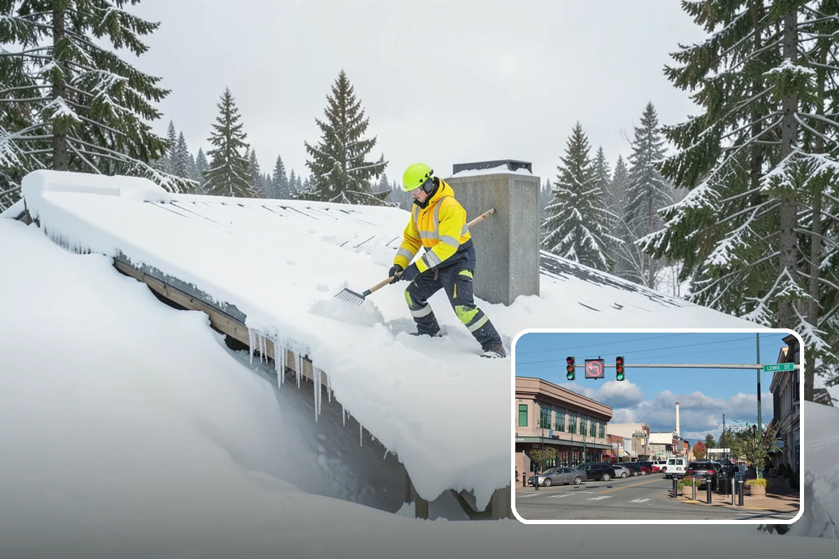 Fire Lane Clearing in Monroe, Snohomish County, WA - Fire lanes kept clear to full required width