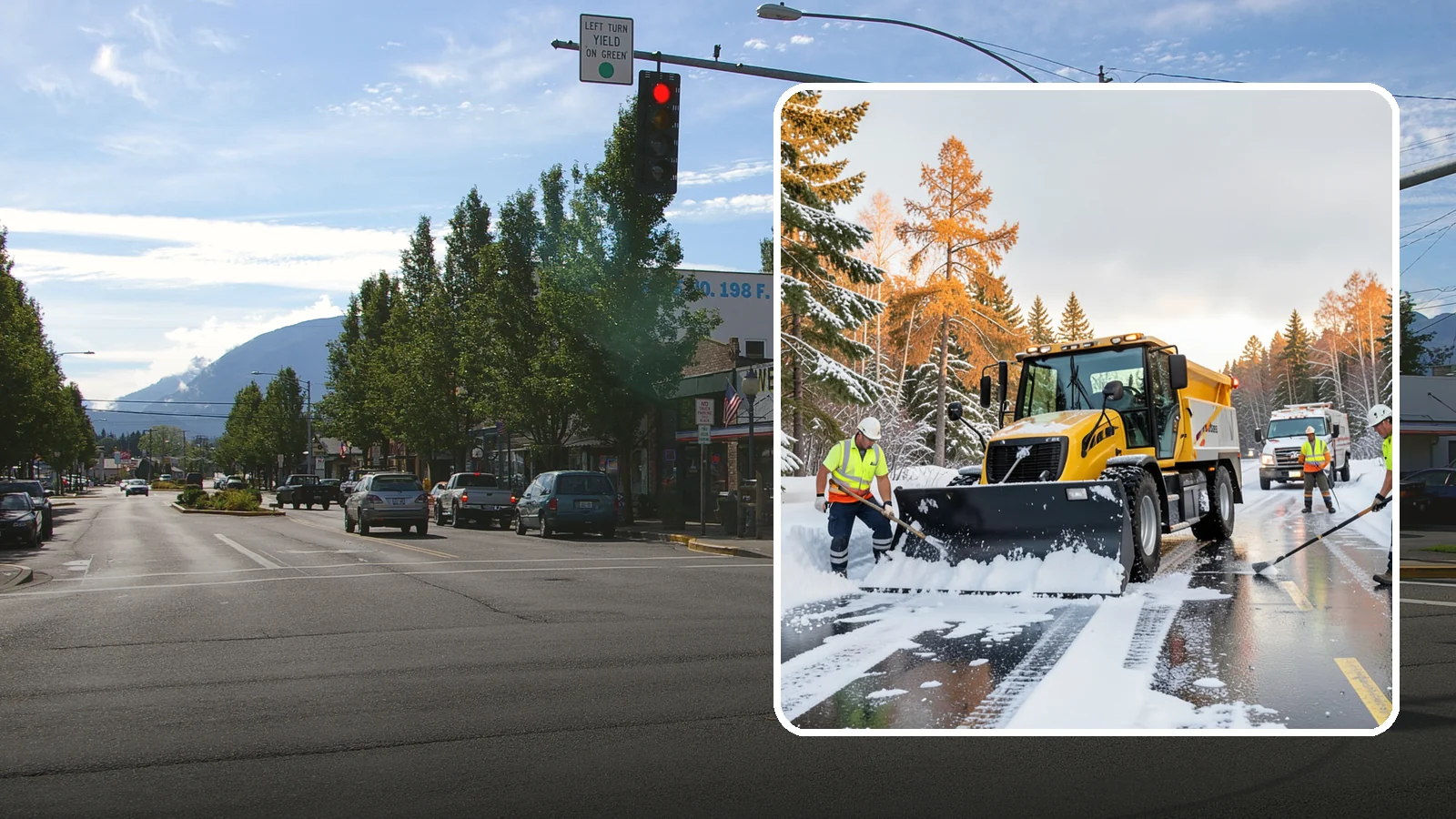 Fire Lane Clearing in North Bend, King County, WA - We keep marked fire lanes clear during snow events so emergency vehicles always have unobstructed access.