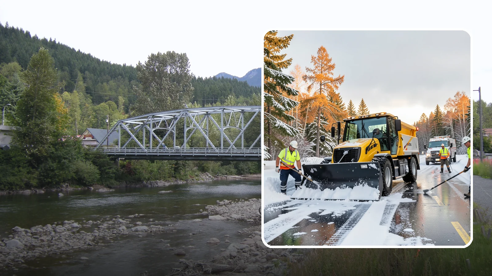 Fire Lane Clearing in Skykomish, King County, WA - We keep marked fire lanes clear during snow events so emergency vehicles always have unobstructed access.