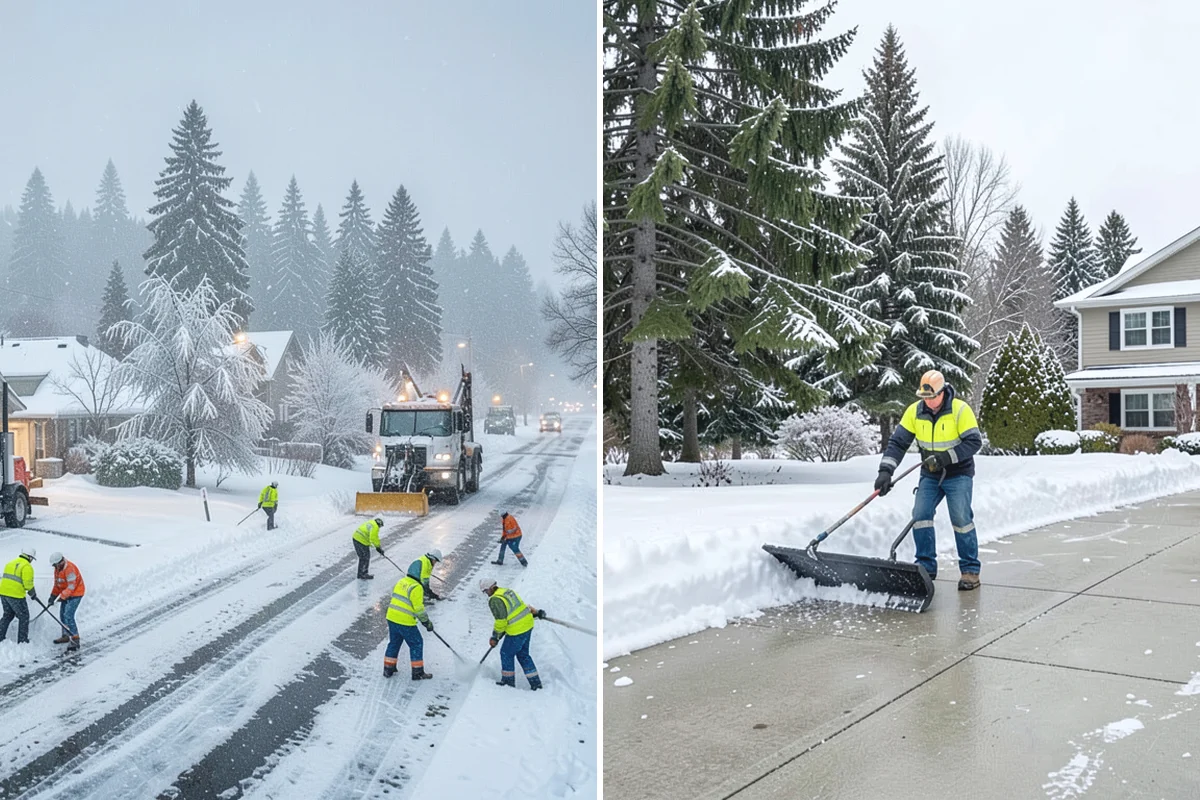Fire Lane Clearing in Skykomish, King County, WA - Map marked fire lanes and their required widths
