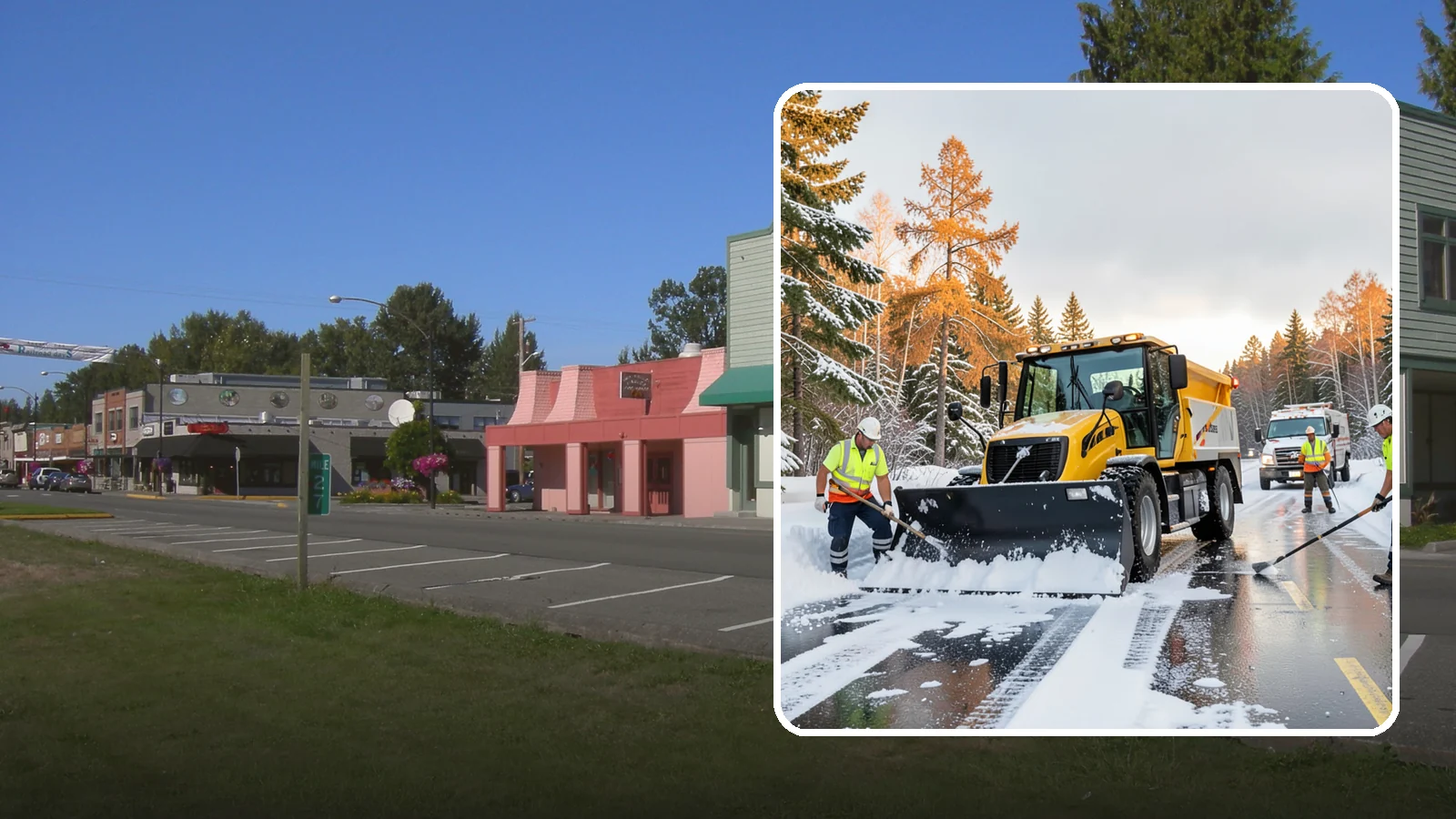 Fire Lane Clearing in Snoqualmie, King County, WA - We keep marked fire lanes clear during snow events so emergency vehicles always have unobstructed access.