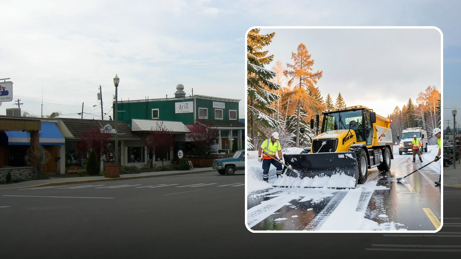 Fire Lane Clearing in Stanwood, Snohomish County, WA - We keep marked fire lanes clear during snow events so emergency vehicles always have unobstructed access.