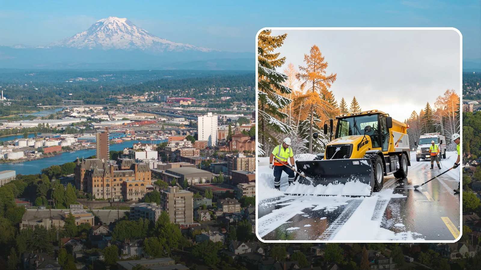 Fire Lane Clearing in Tacoma, Pierce County, WA - We keep marked fire lanes clear during snow events so emergency vehicles always have unobstructed access.