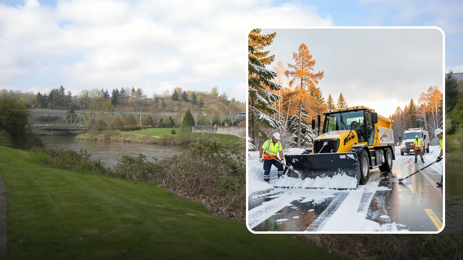 Fire Lane Clearing in Tukwila, King County, WA - We keep marked fire lanes clear during snow events so emergency vehicles always have unobstructed access.