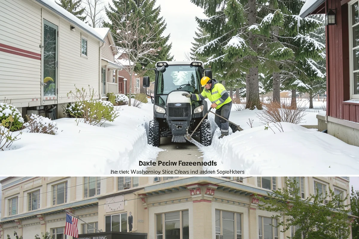 Fire Lane Deicing in Anacortes, Skagit County, WA - Keep fire lanes on an anti-icing plan for the full lowland snow season, roughly November through March.