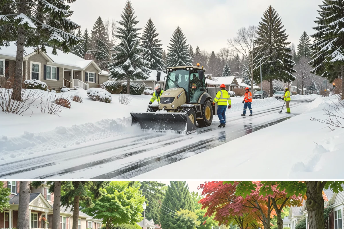 Fire Lane Deicing in Beaux Arts Village, King County, WA - Keep fire lanes on an anti-icing plan for the full lowland snow season, roughly November through March.