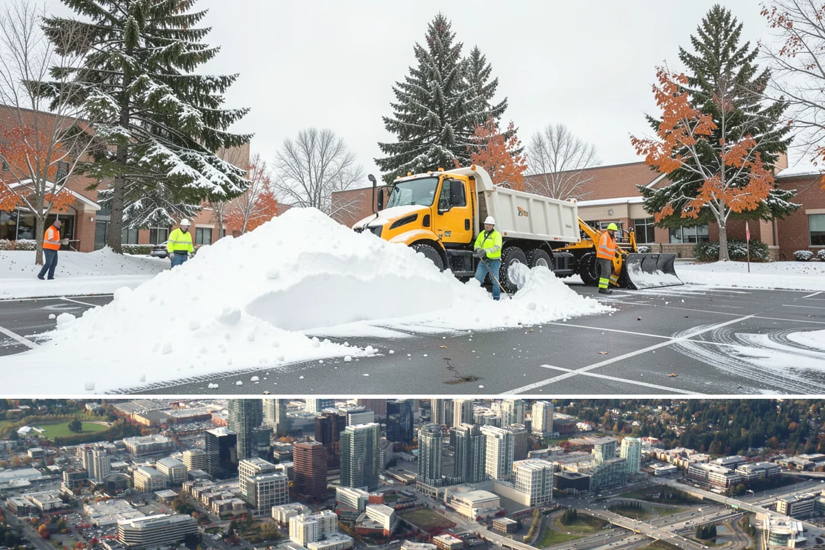 Fire Lane Deicing in Bellevue, King County, WA - Keep fire lanes on an anti-icing plan for the full lowland snow season, roughly November through March.