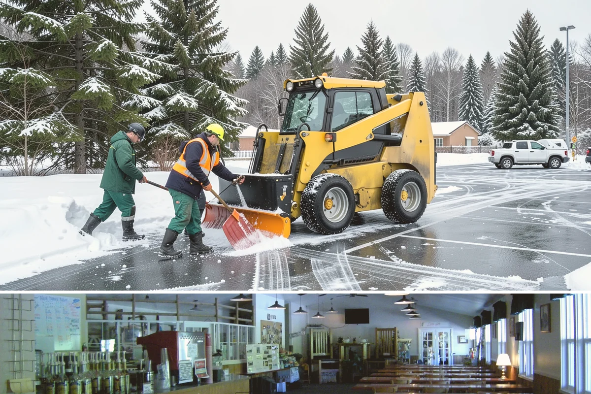 Fire Lane Deicing in Black Diamond, King County, WA - Keep fire lanes on an anti-icing plan for the full lowland snow season, roughly November through March.